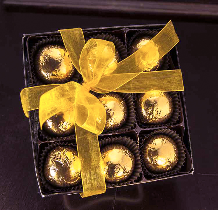 Vegan Foiled Maple Creams