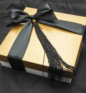 Belgian Grad's Black Tassel Collection