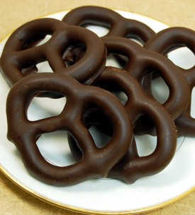 Vegan Chocolate Pretzels