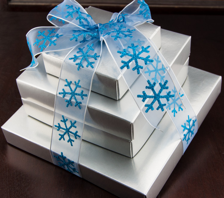 Vegan Hanukkah Snowflake Stack